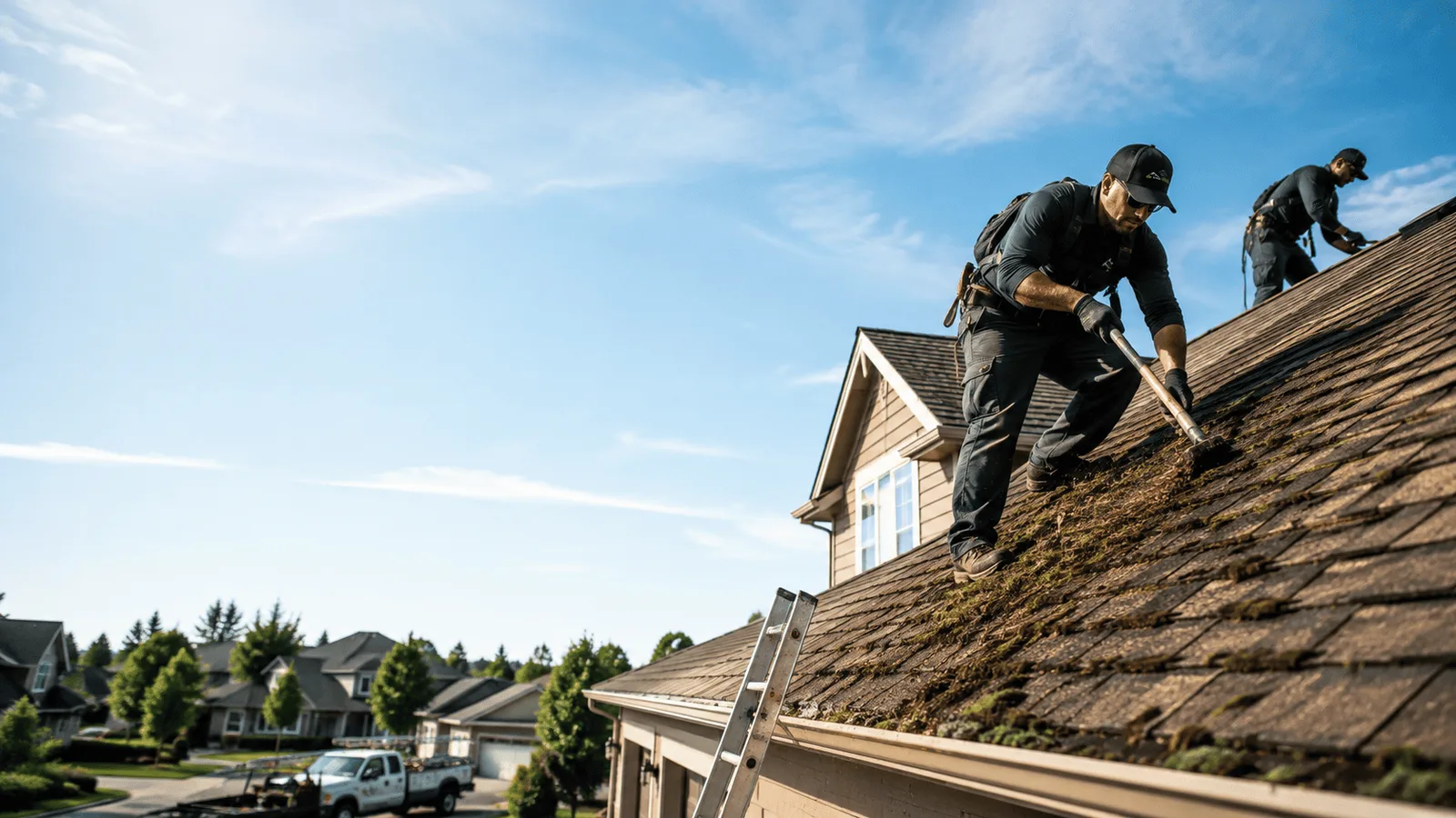 Roof Moss Removal in Sauk Rapids, MN near me